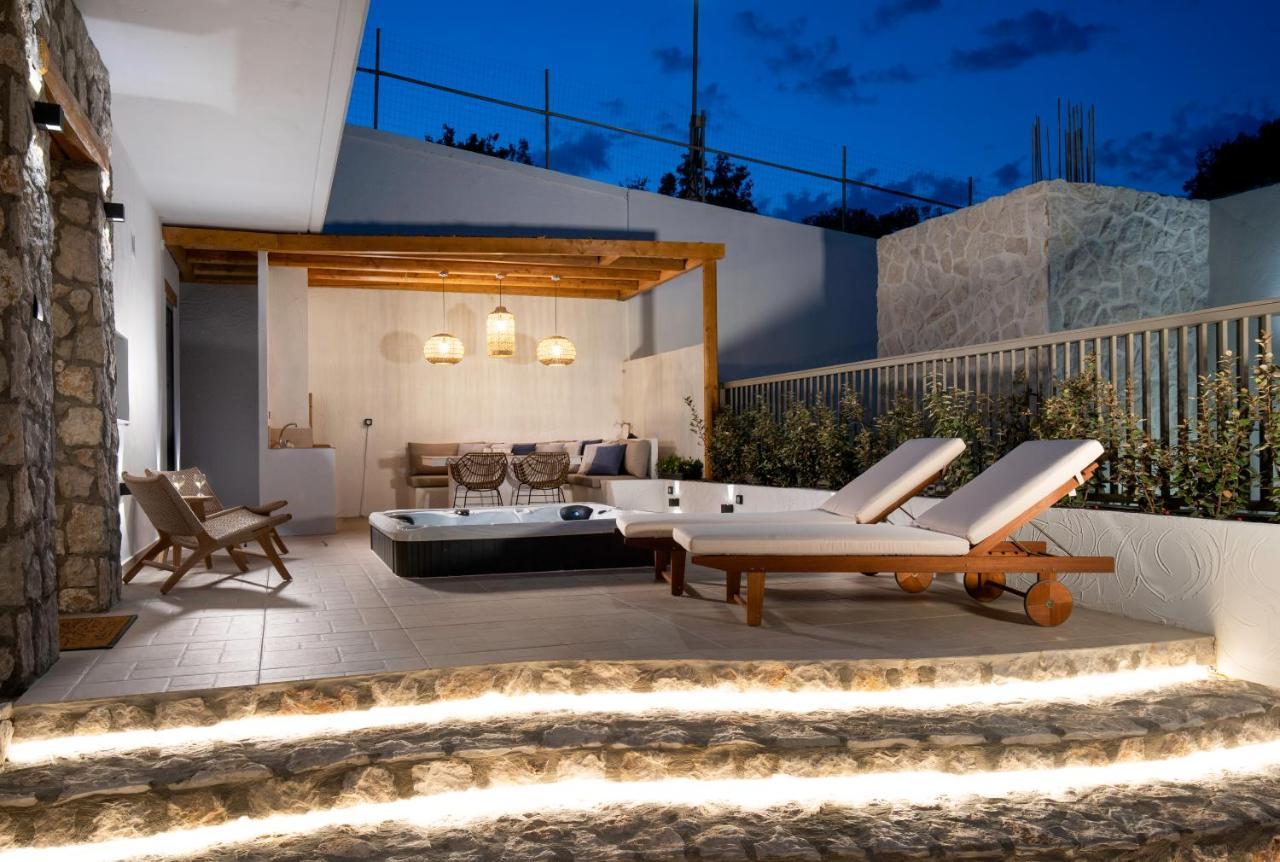 Lithos Luxury Villa Archangelos  Eksteriør bilde