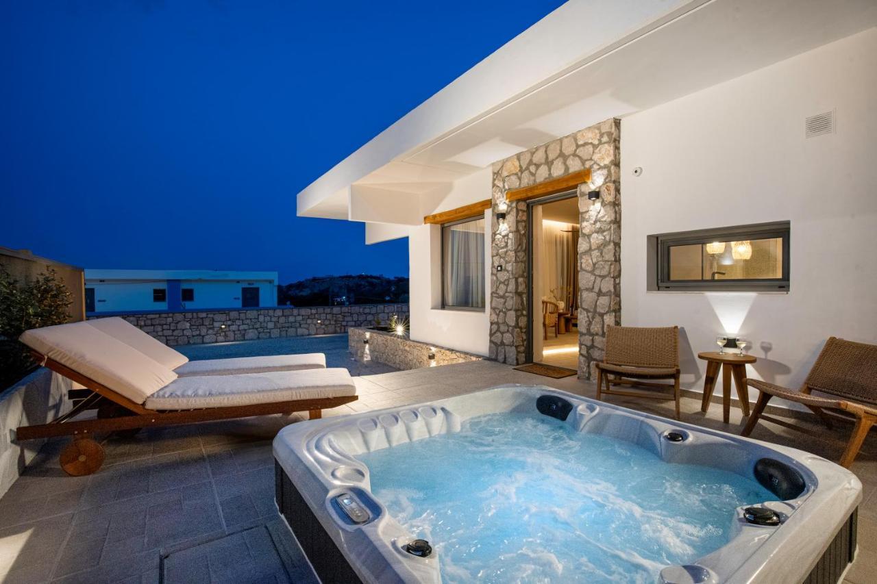 Lithos Luxury Villa Archangelos  Eksteriør bilde