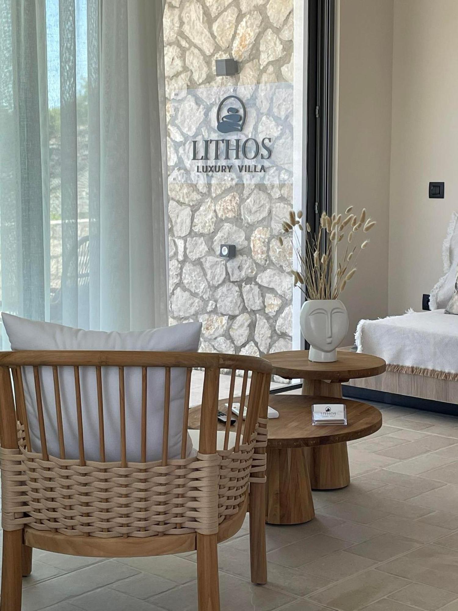 Lithos Luxury Villa Archangelos  Eksteriør bilde