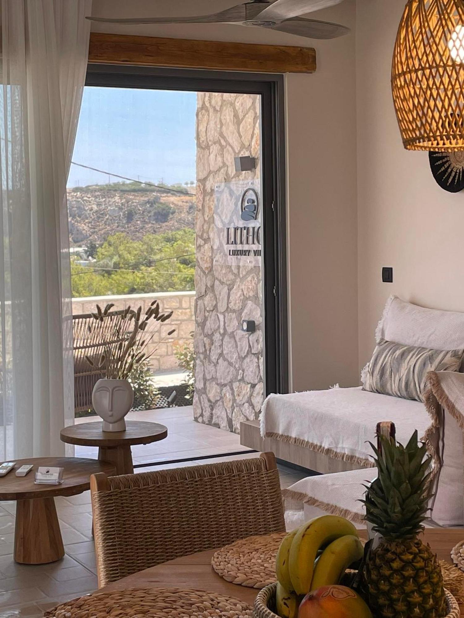 Lithos Luxury Villa Archangelos  Eksteriør bilde