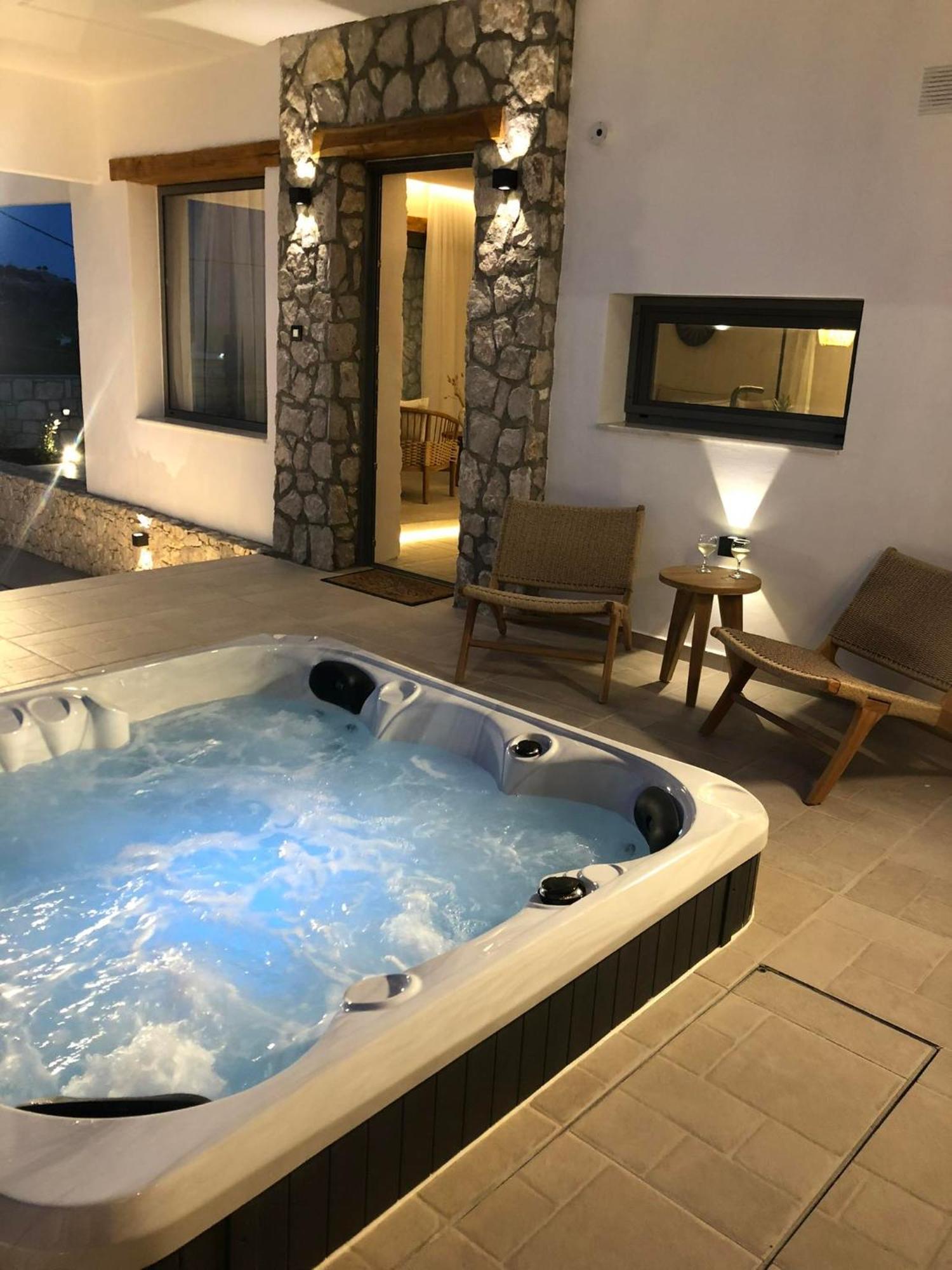 Lithos Luxury Villa Archangelos  Eksteriør bilde