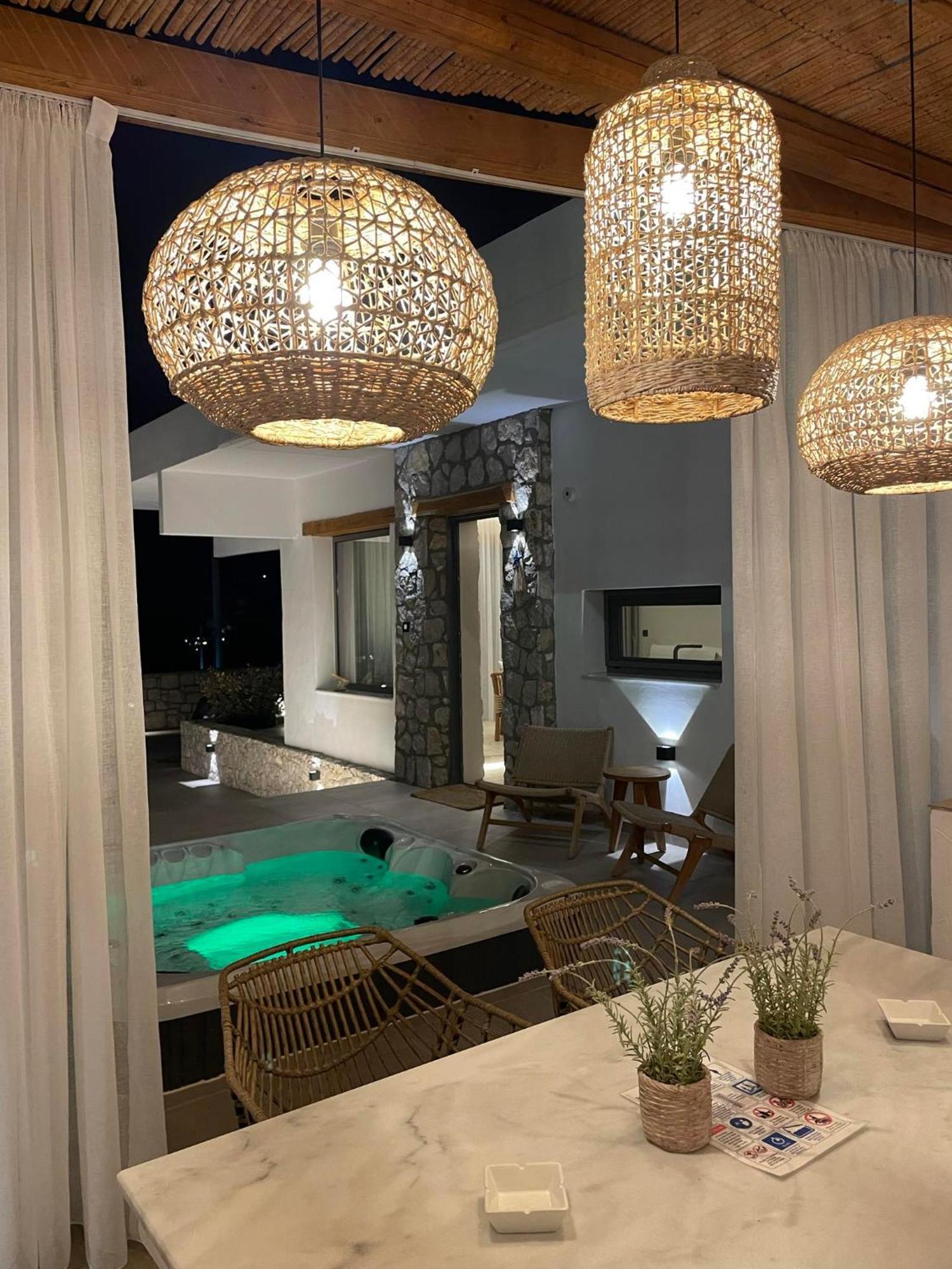 Lithos Luxury Villa Archangelos  Eksteriør bilde